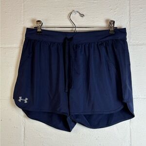 Under Armour Woman’s Navy Blue Casual Lightweight Athletic Shorts Size Medium
